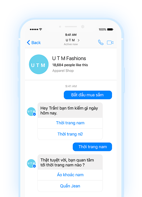 Chatbot bán hàng