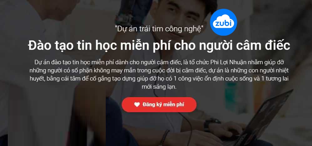 dao dao tin hoc mien phi cho ng cam diec