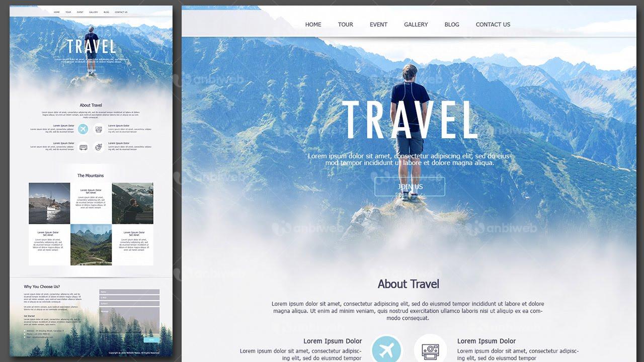 Anbiwb - địa chỉ thiết kế website du lịch chuyên nghiệp hàng đầu