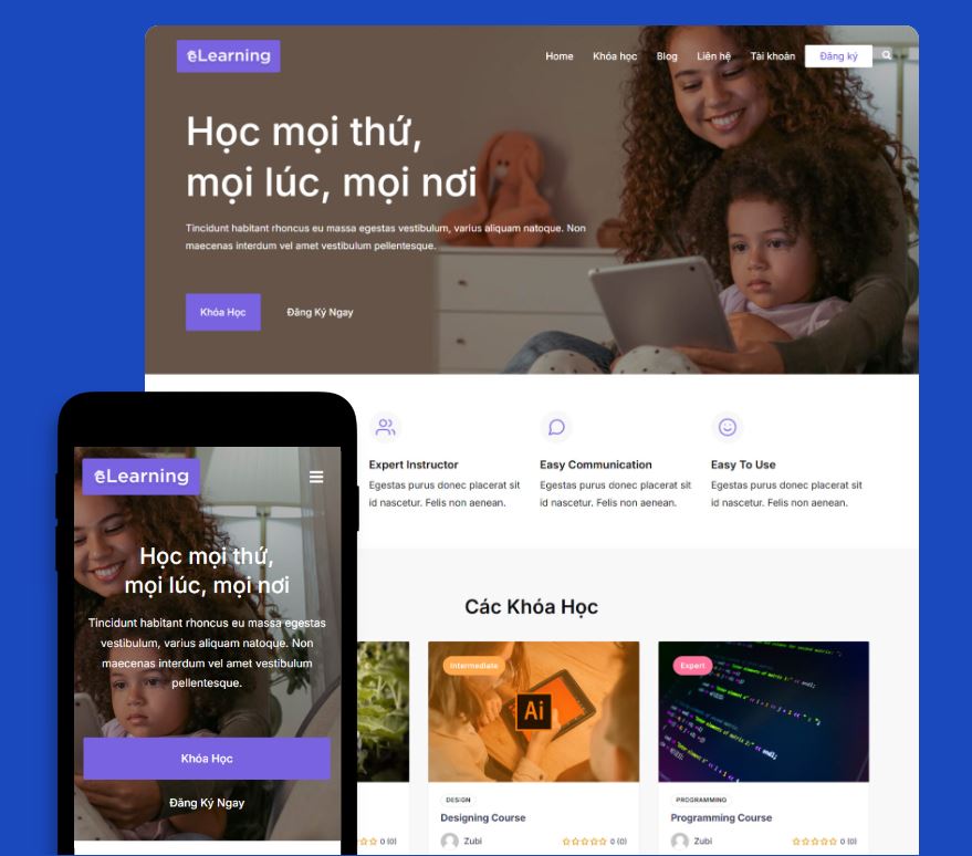 Theme Wordpress eLearning 1 theme wp ban khoa hoc 3