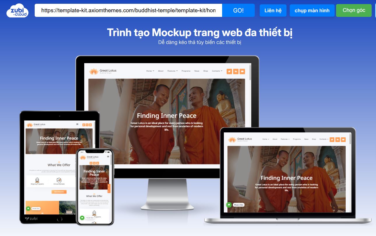 Thiet Ke Website Phat Giao Dep Tren Nen Tang WordPress Voi Elementor 4